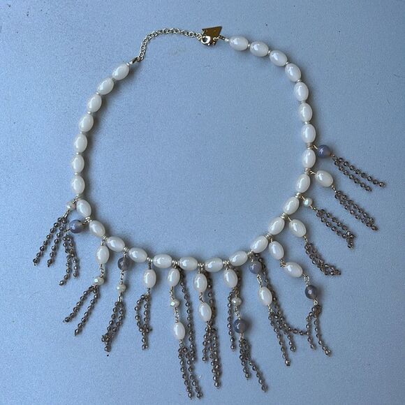 SEREFINA GLASS BEAD NECKLACE.  NWOT - Picture 6 of 8